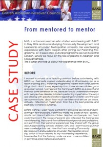 Case study - M.G.